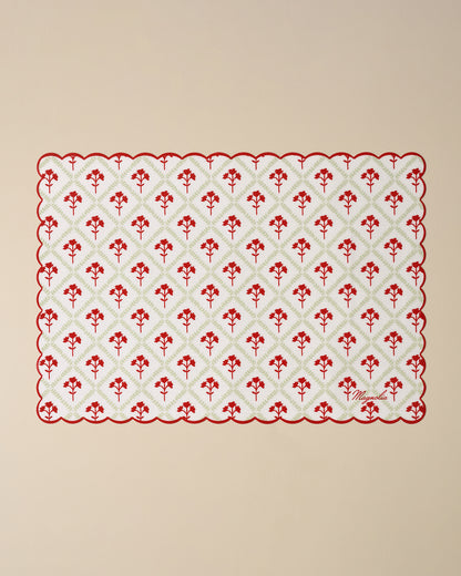 Holiday Scalloped Baking Mat