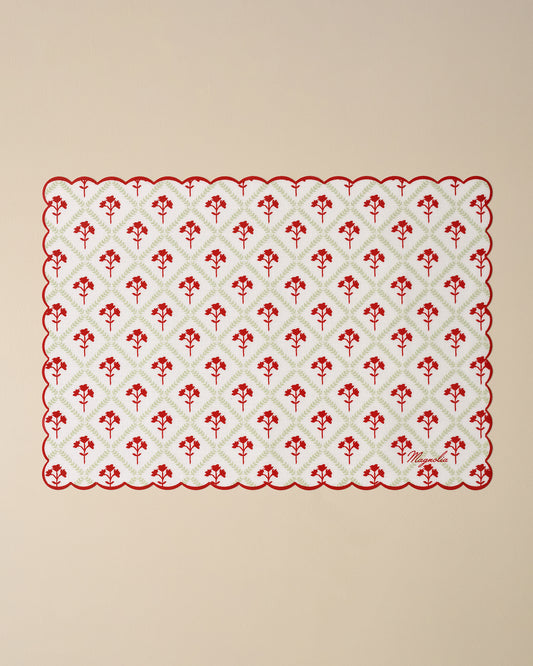 Holiday Scalloped Baking Mat