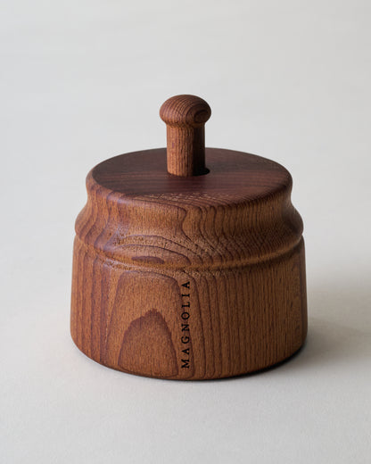 Magnolia Wood Butter + Cookie Mold