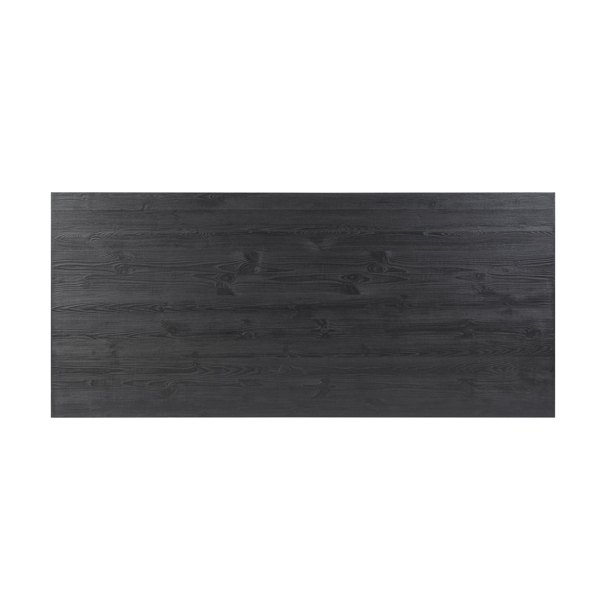 Holden Table in black pine view from top