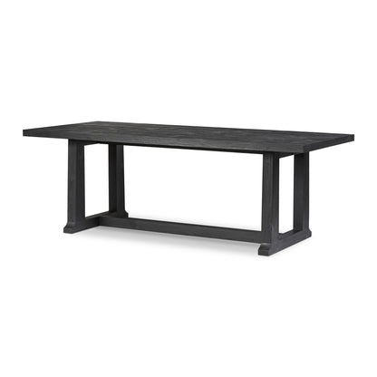 Holden Table in black pine