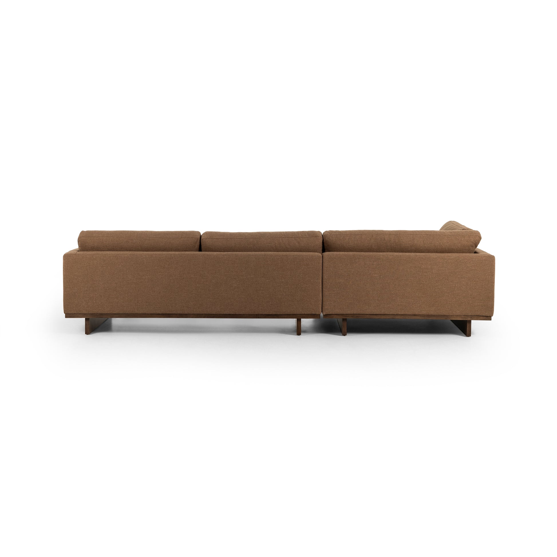 Ford 2 Pc Sectional - Left Chaise in Cafe back view