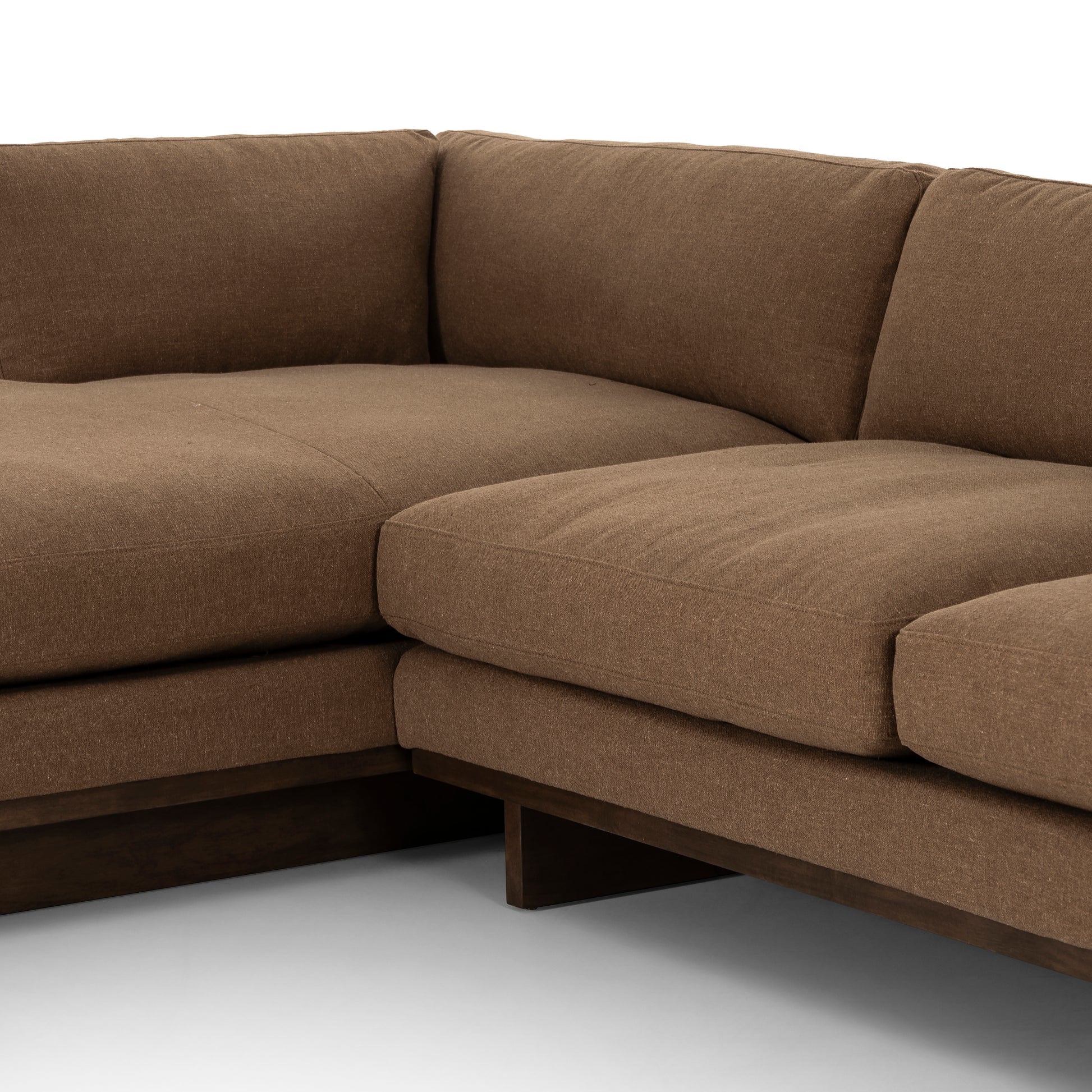 Ford 2 Pc Sectional - Left Chaise in Cafe corner
