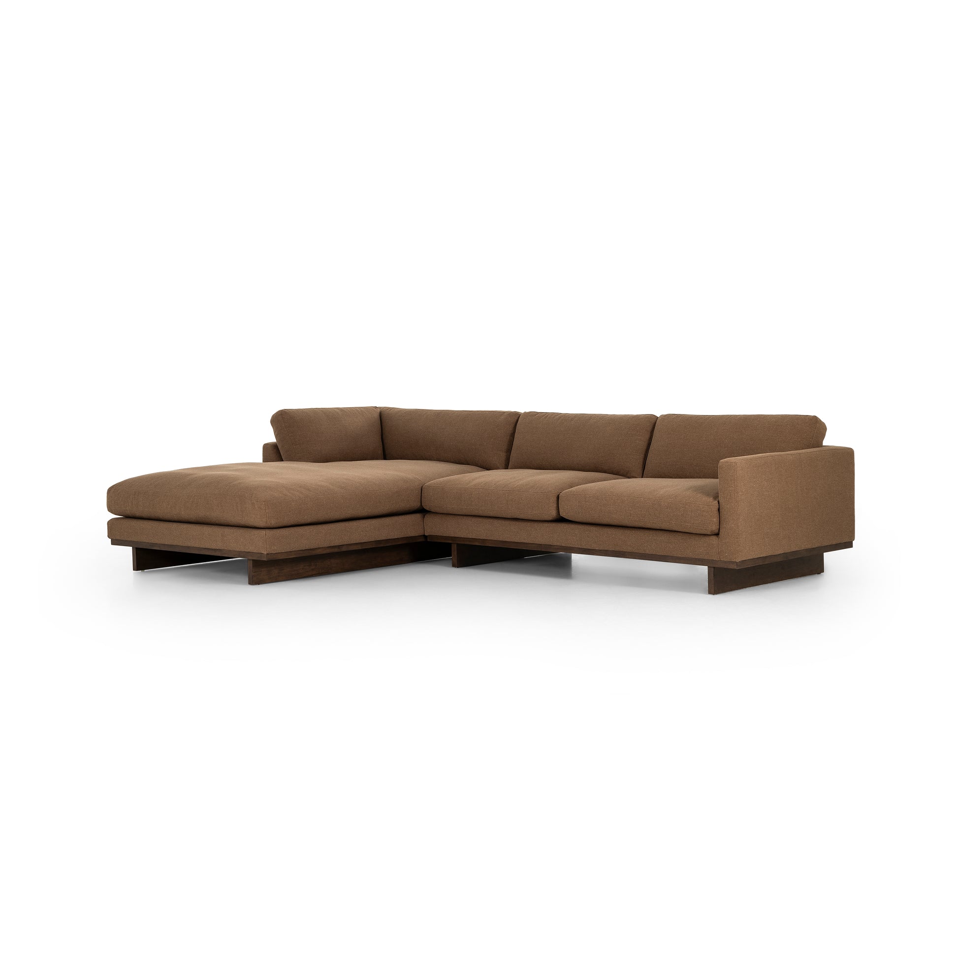 Ford 2 Pc Sectional - Left Chaise in Cafe