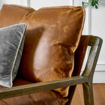 Gerard chair close up of back rest cushion