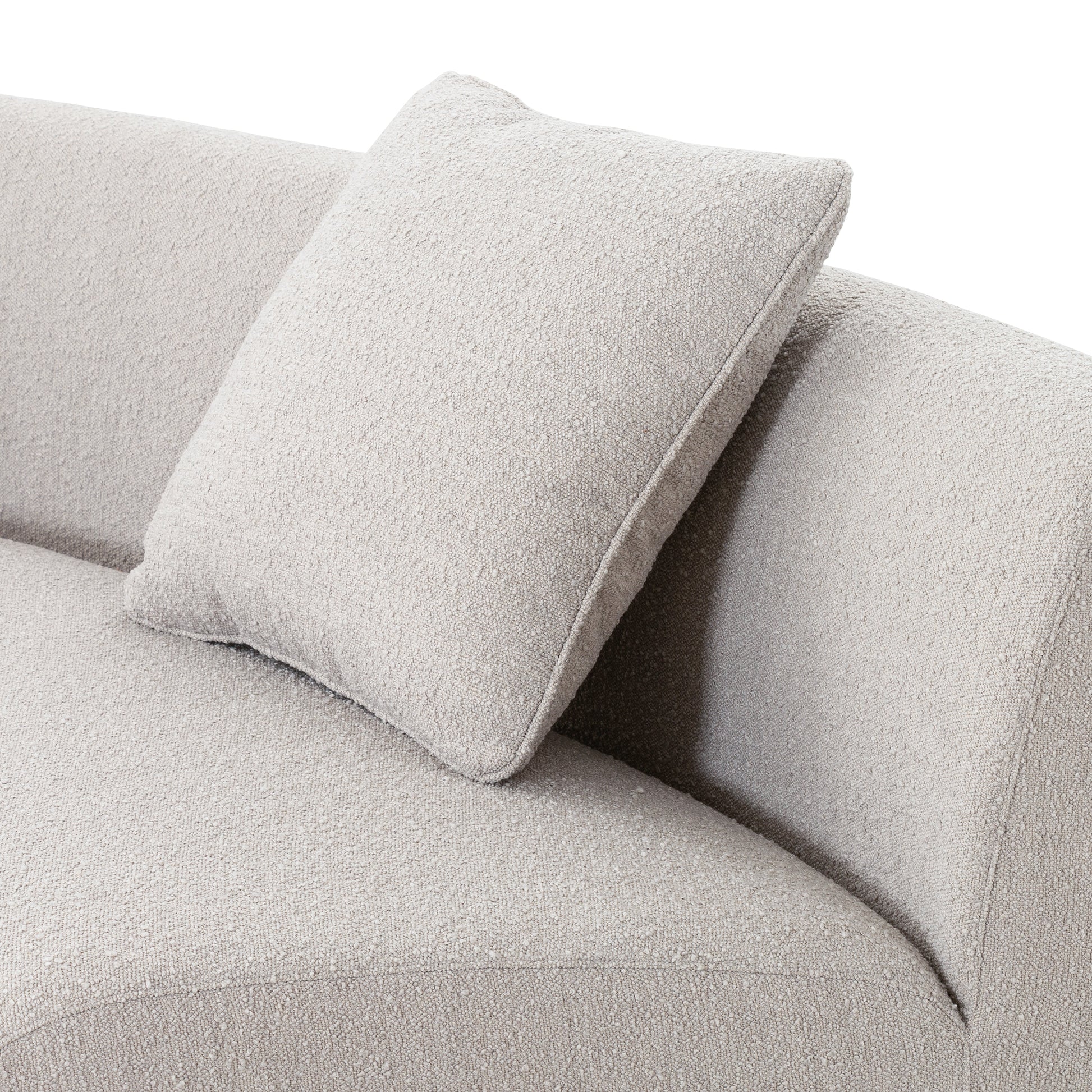 Dove Crescent close up seat pillow view