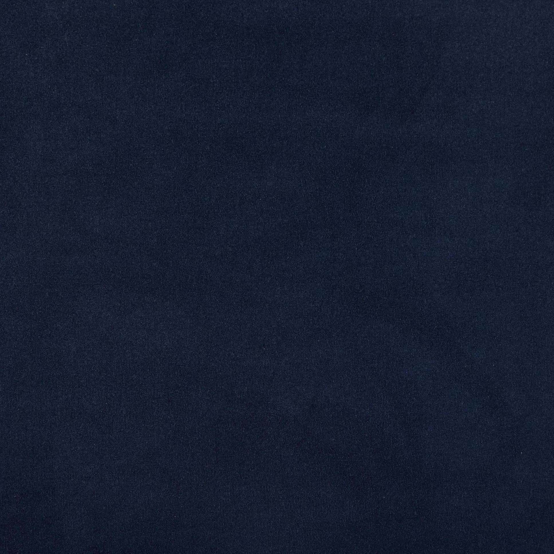 Elsie Chaise in midnight velvet close up of material