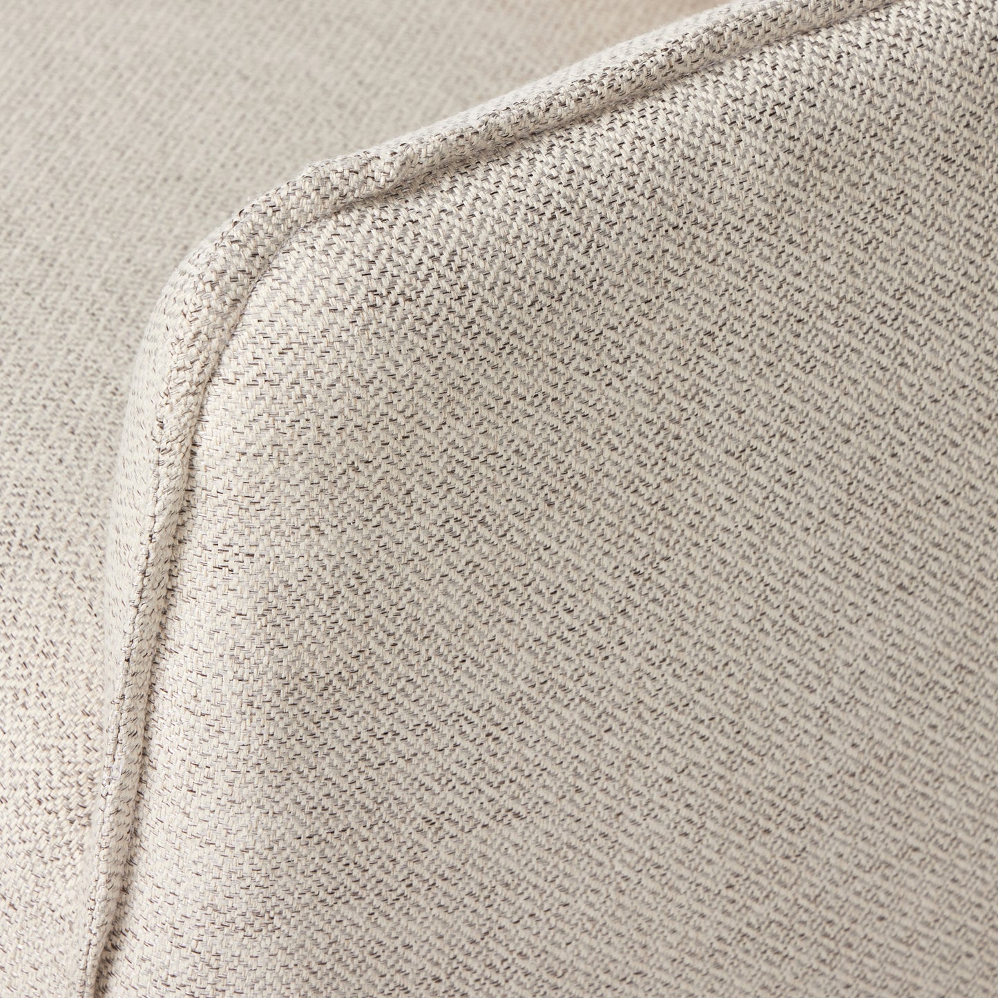 Kimberly Swivel Chair armrest close up view