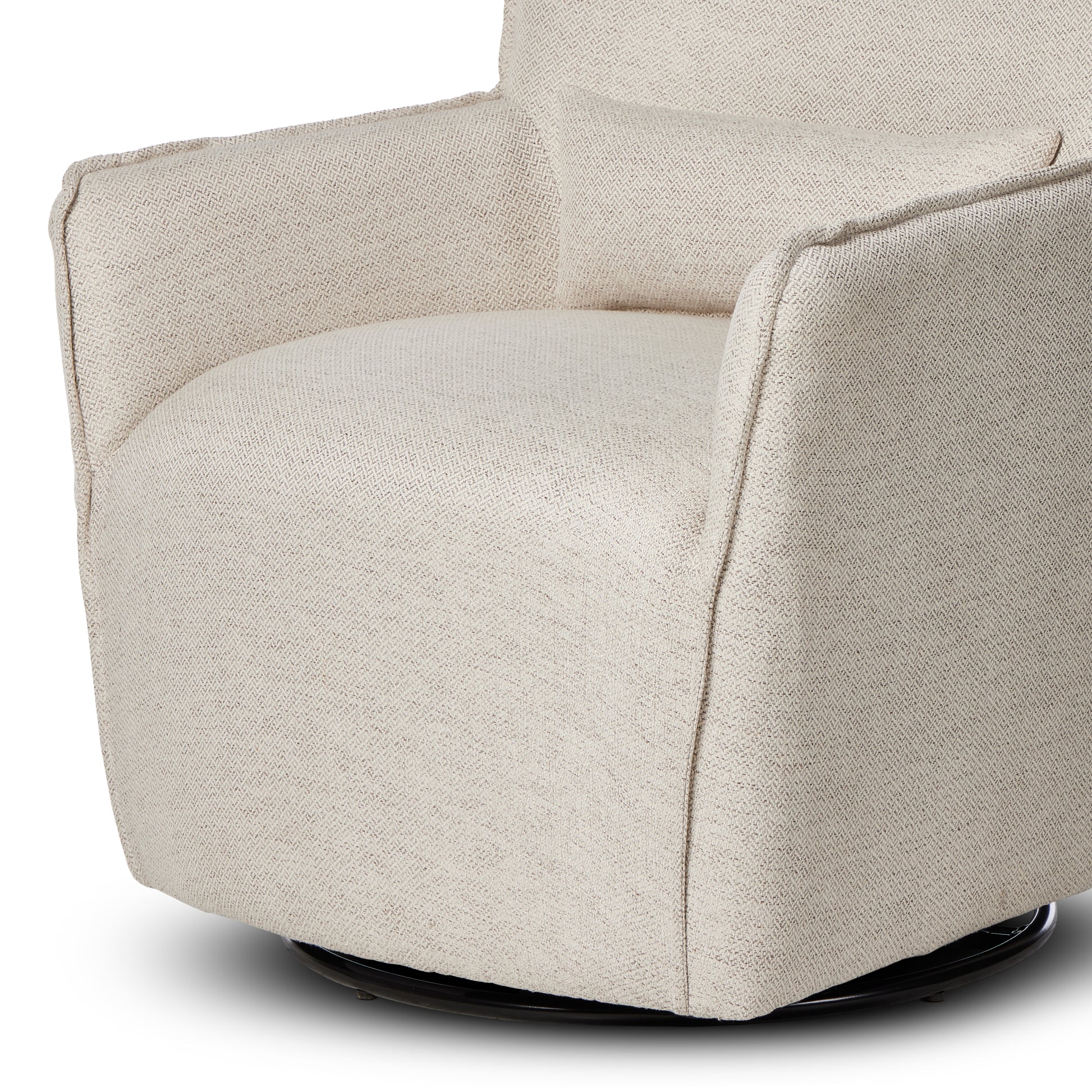 Kimberly Swivel Chair close up view