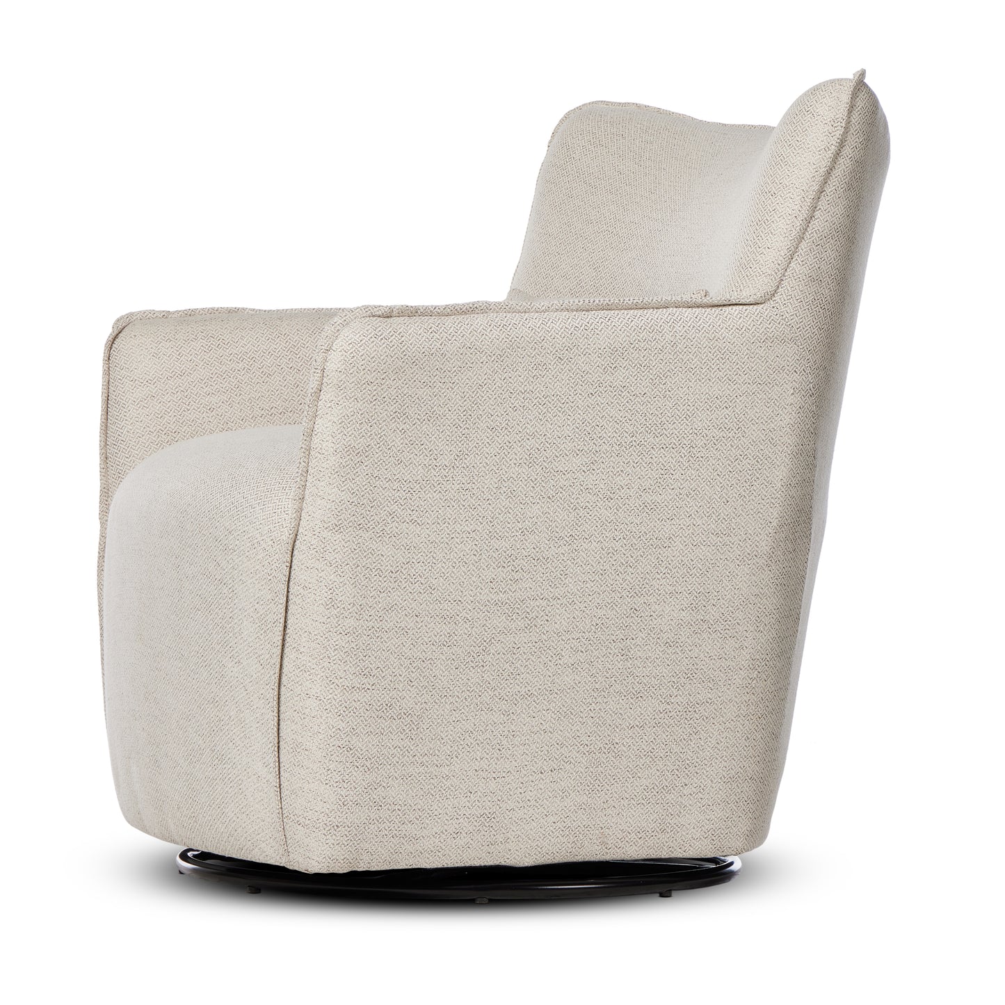 Kimberly Swivel Chair side profile view