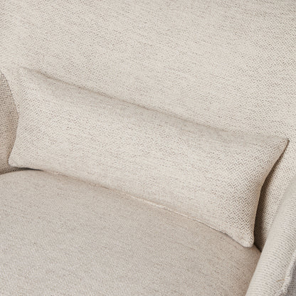 Kimberly Swivel Chair close up of seat pillow insert 