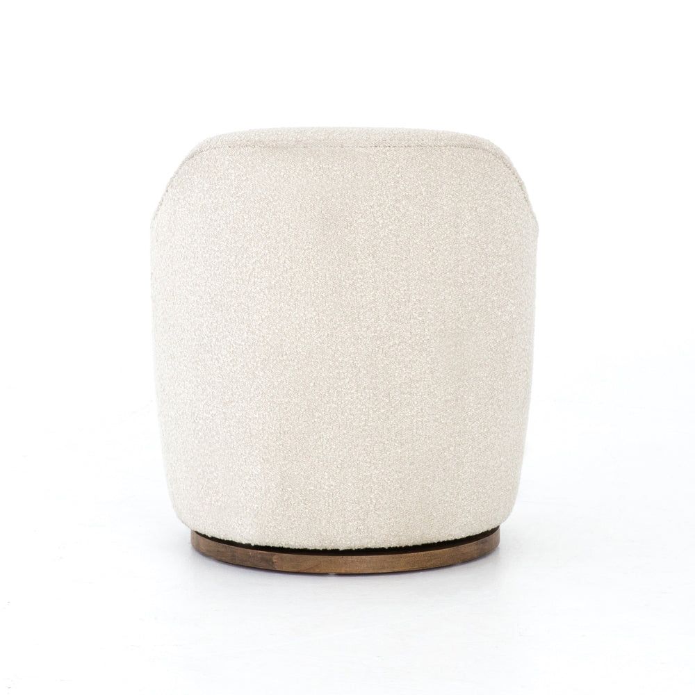 Knoll Natural Rose Swivel Chair back