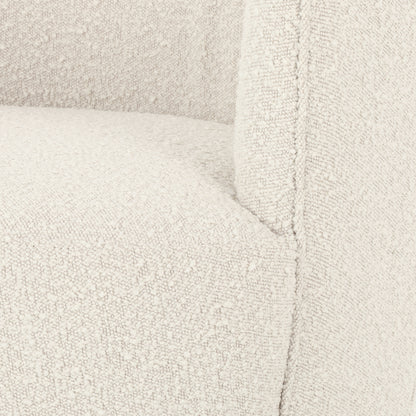 Knoll Natural Rose Swivel Chair seat and arm up close