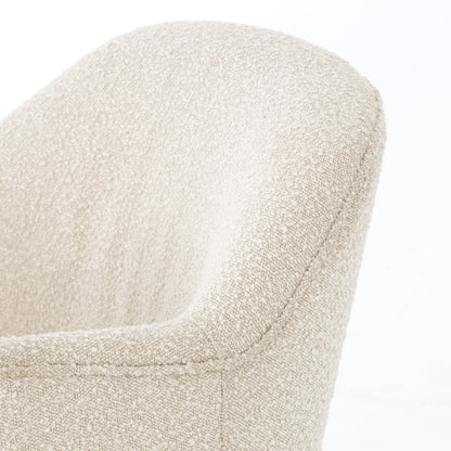 Knoll Natural Rose Swivel Chair seatback