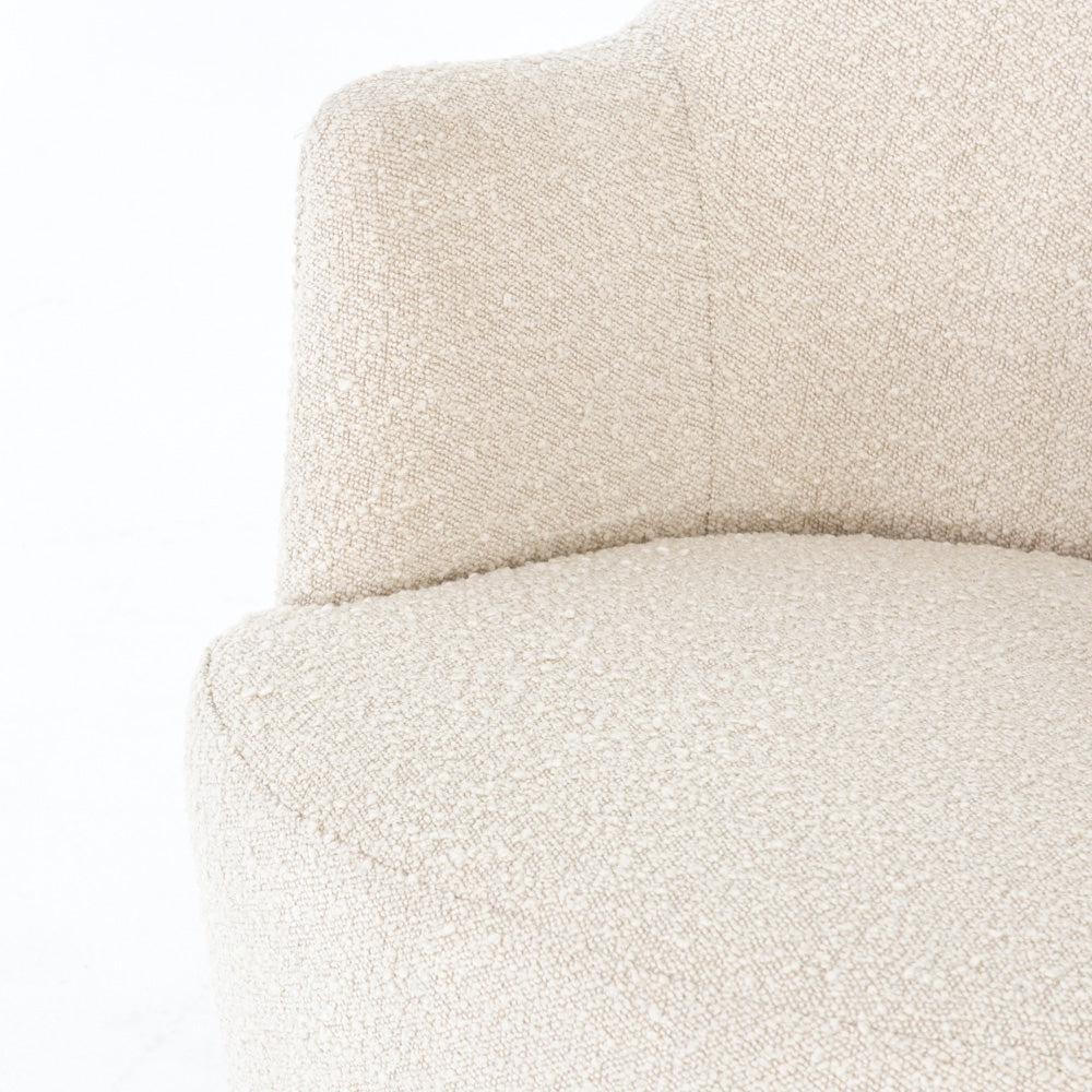 Knoll Natural Rose Swivel Chair seat