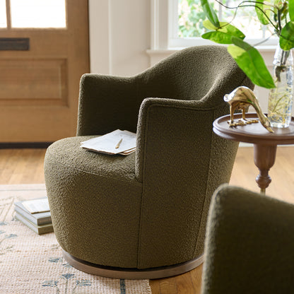 Rose Swivel Chair in a room