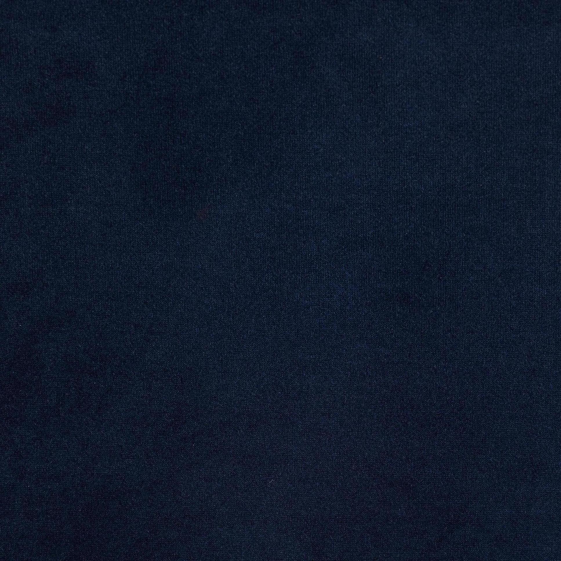 Elsie Chair in midnight velvet close up of material