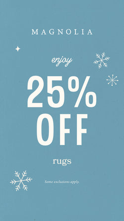 Enjoy 25% off Rugs