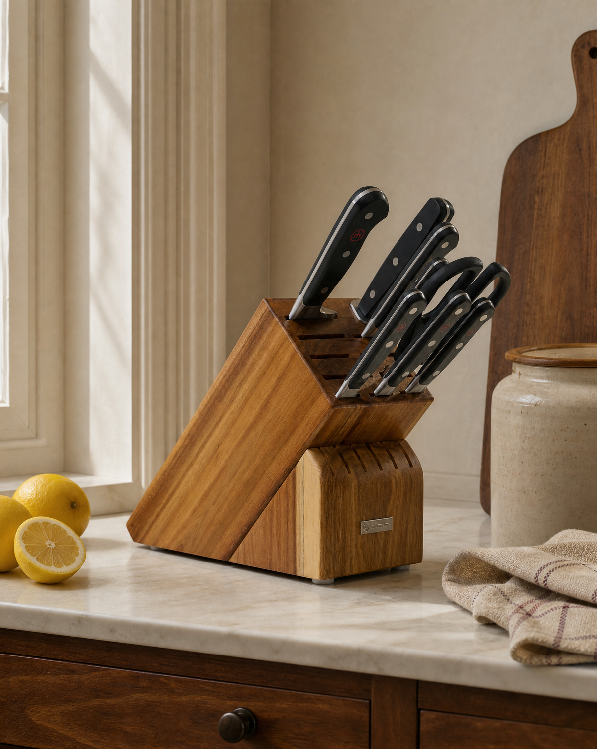 Wusthof Classic 9pc Knife Block Set-AI gen