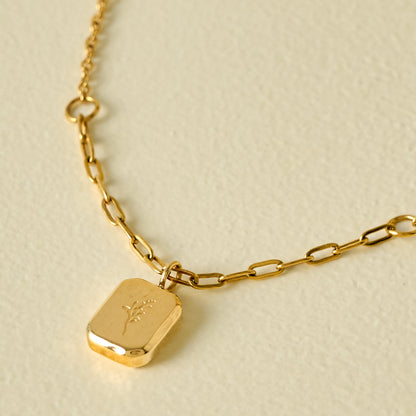 Golden Forever Love Necklace