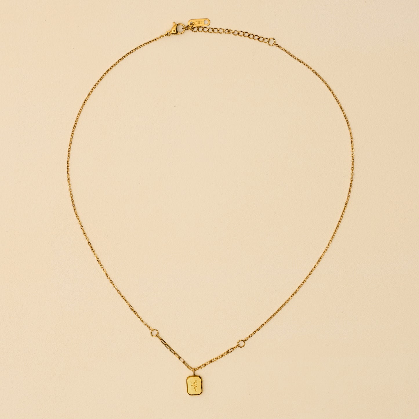 Golden Forever Love Necklace