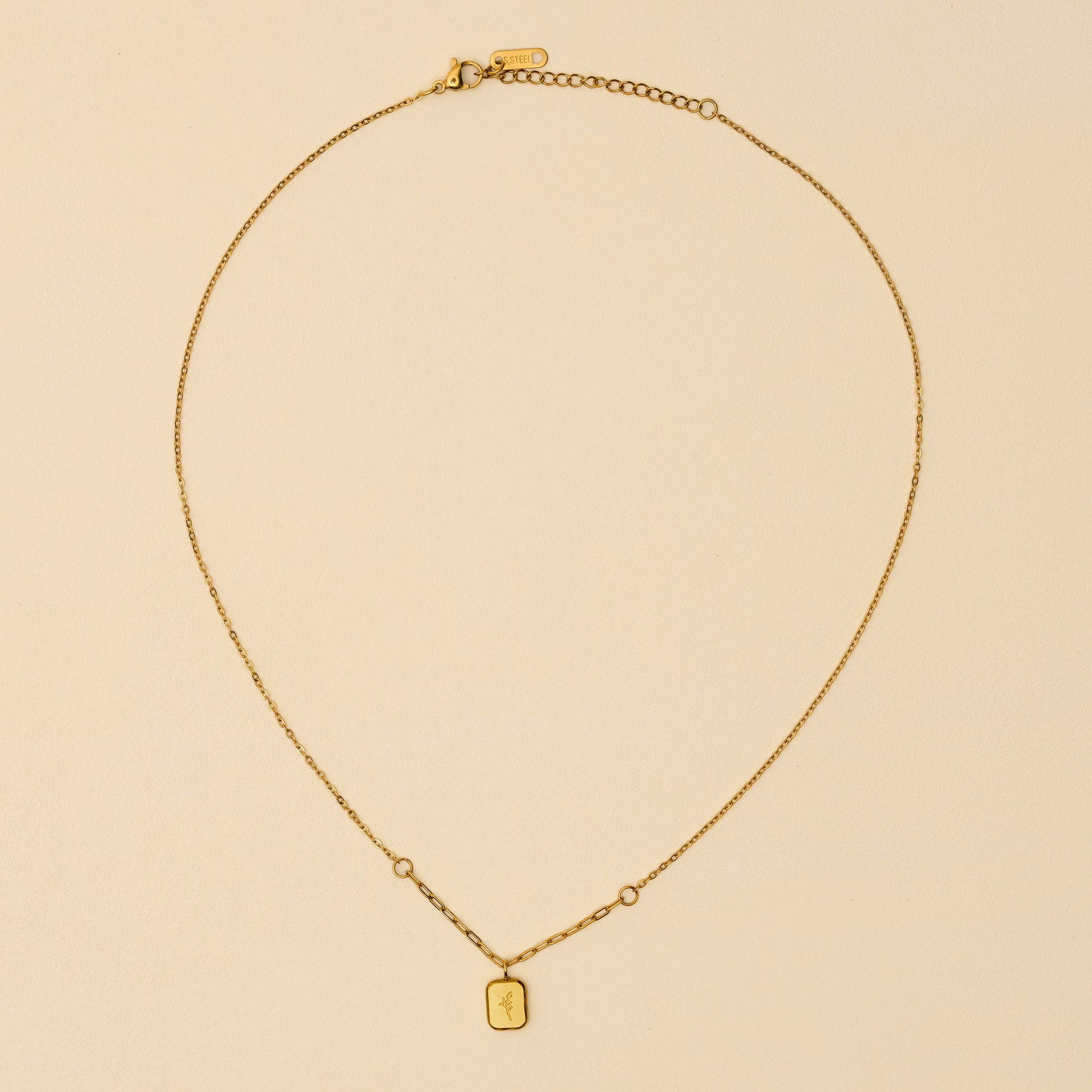 Golden Forever Love Necklace