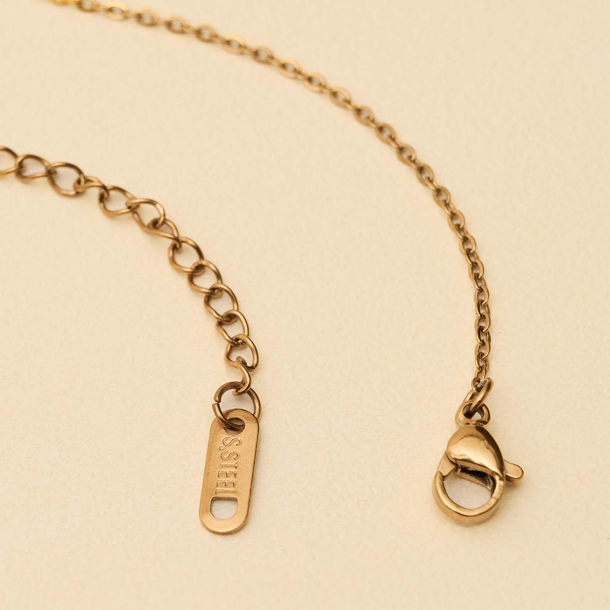 Golden Forever Love Necklace