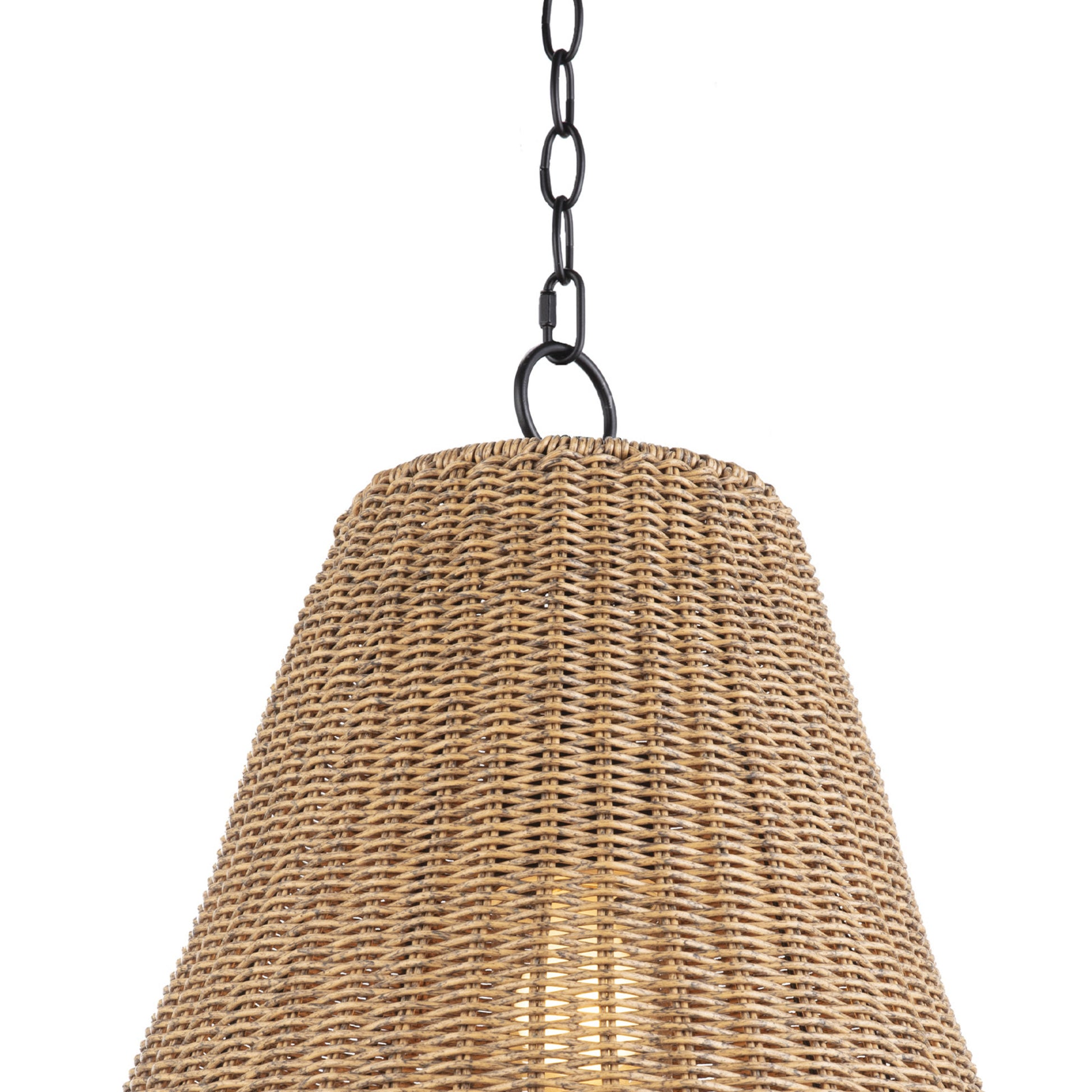 Large Annabeth Pendant chain and shade shown on close
