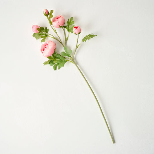Pink Real Touch Ranunculus Stem