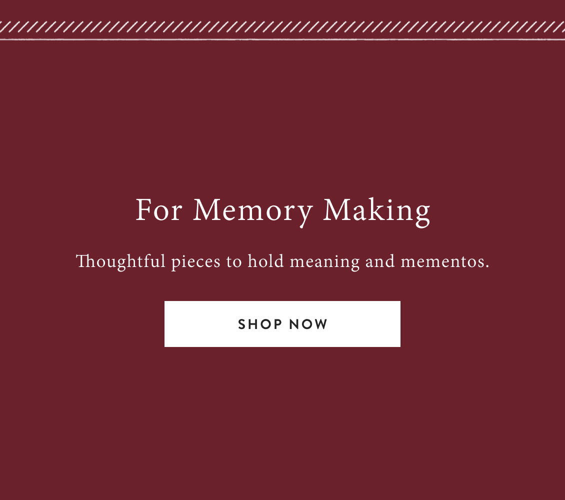 Promotional text on a maroon background with 'Shop Now' button.