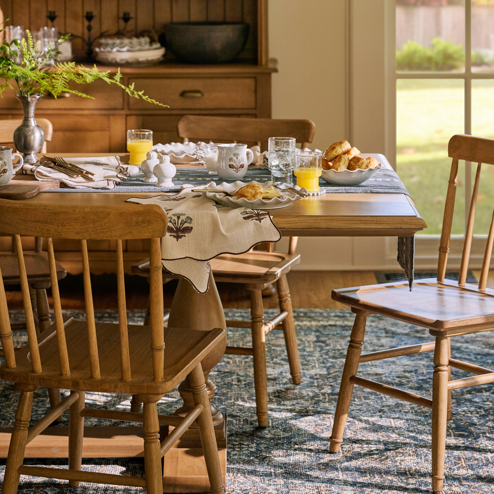 Slow Down, Settle In... Each detail in our new collection is a celebration of artisanal craftmanship-and an invitation to linger a little longer. Shop Tabletop.