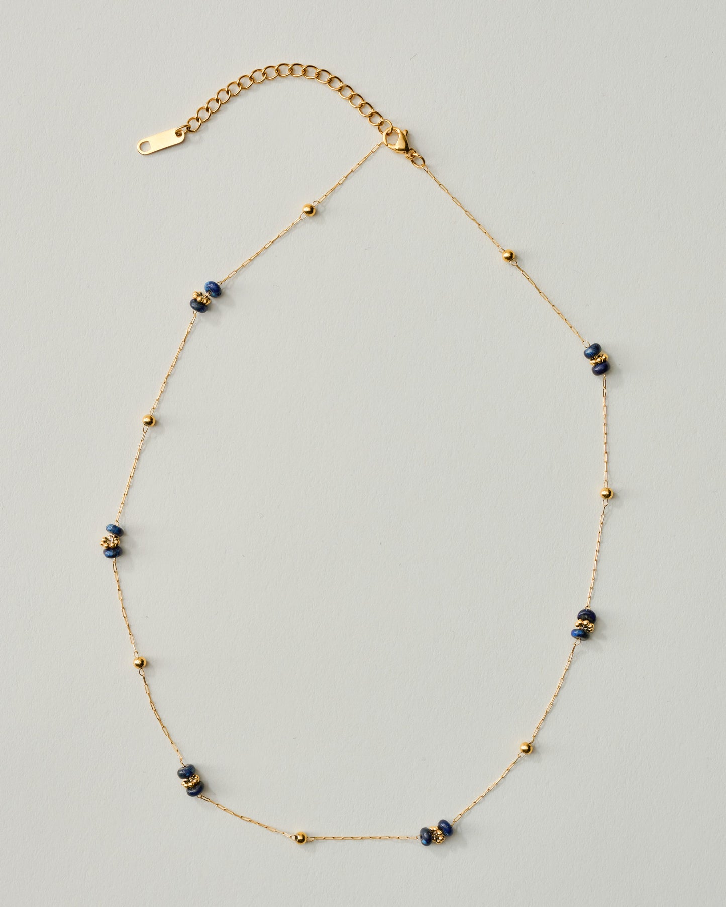 Dainty Natural Stone Beaded Necklace