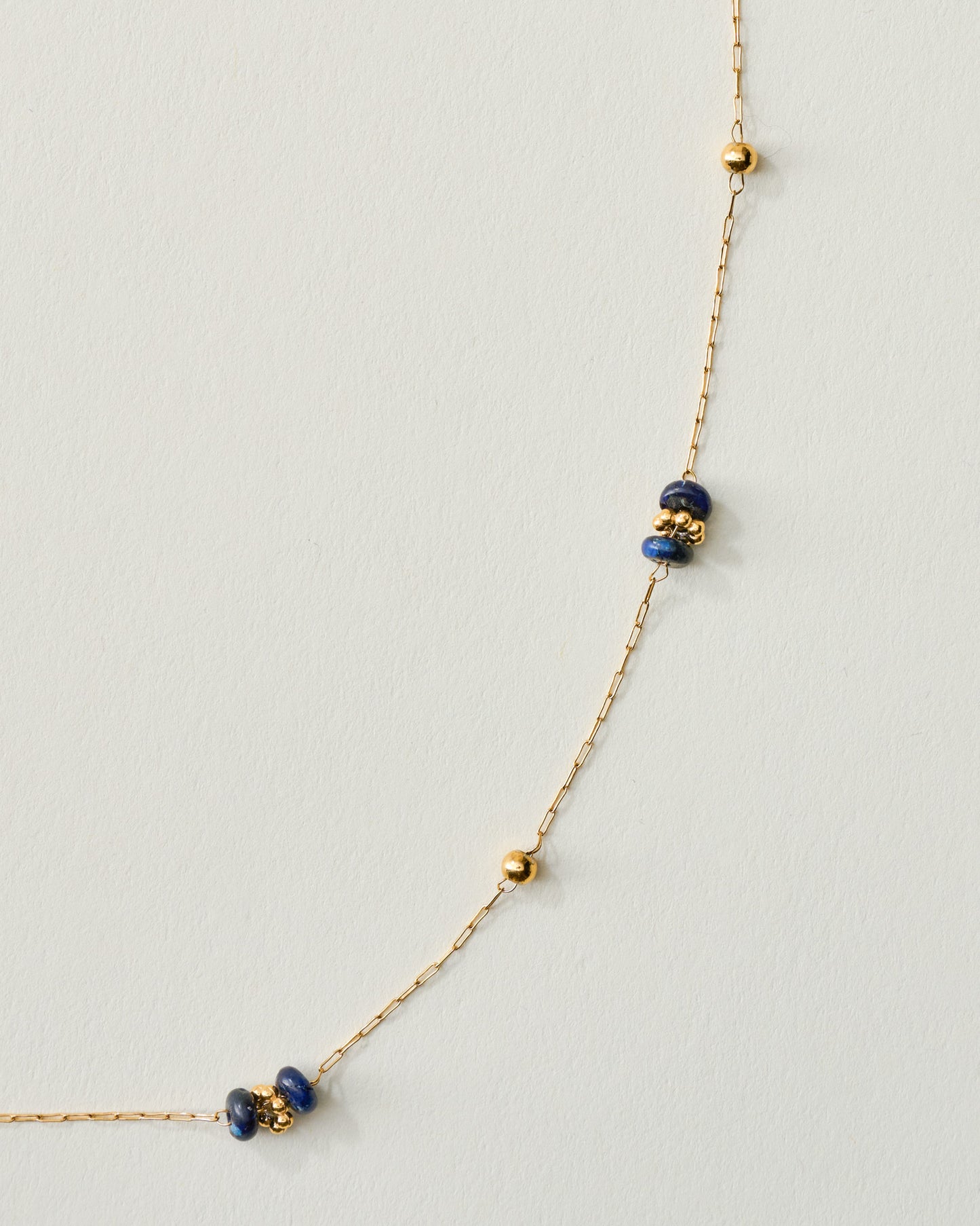 Dainty Natural Stone Beaded Necklace