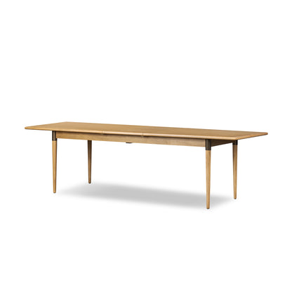 Piper Extension Dining Table in Fawn Oak