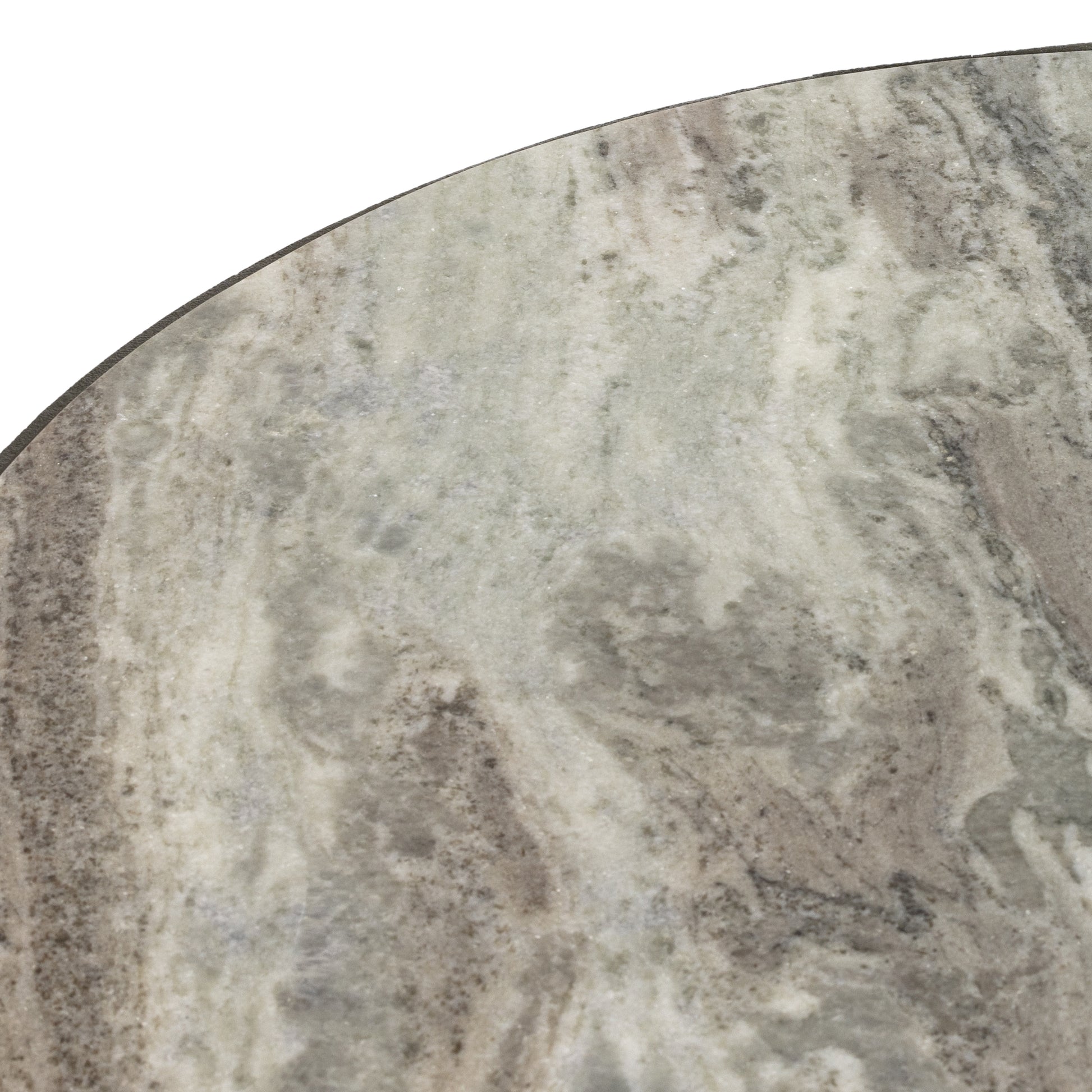 August Coffee Table in River Grey up close
