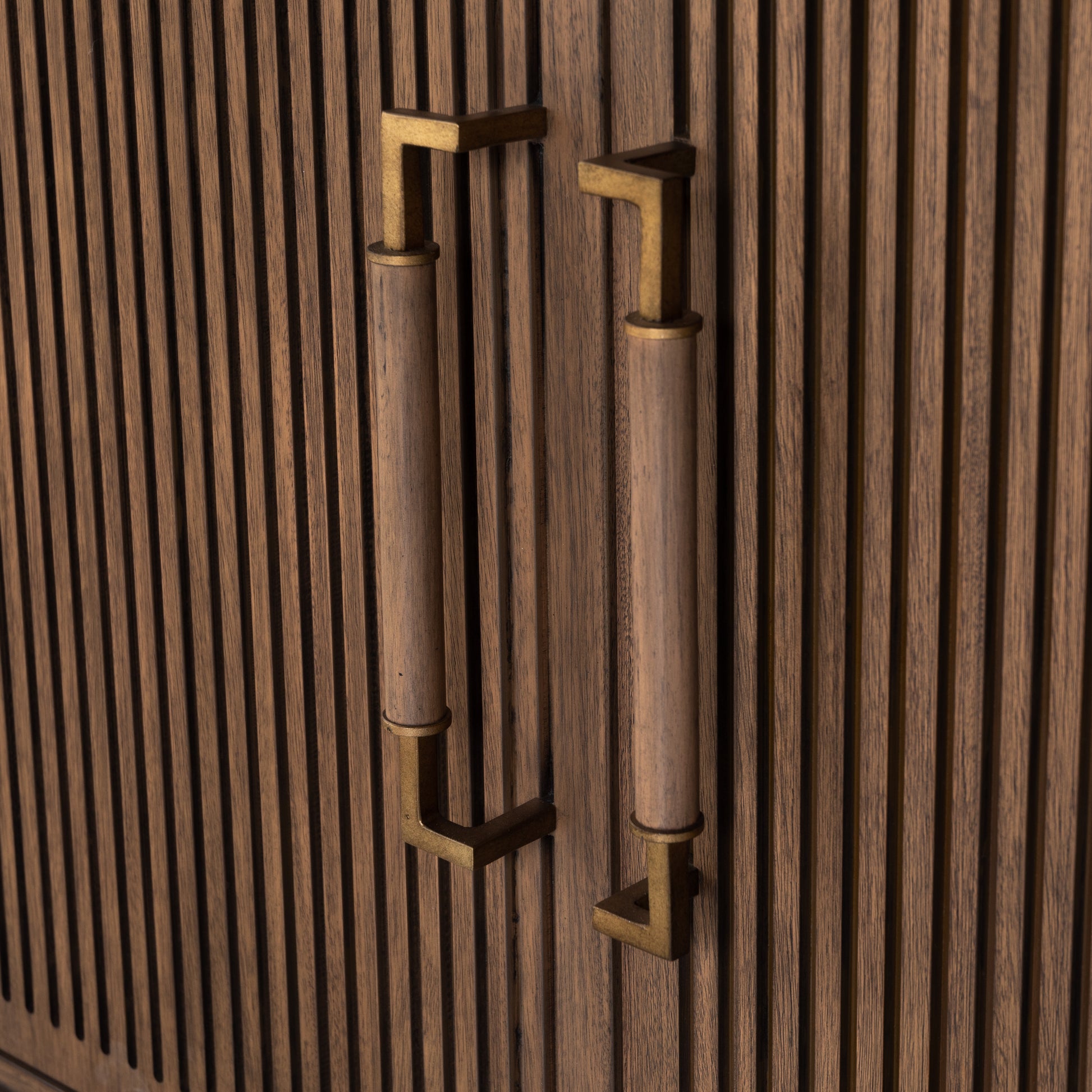 Mae Sideboard handles up close