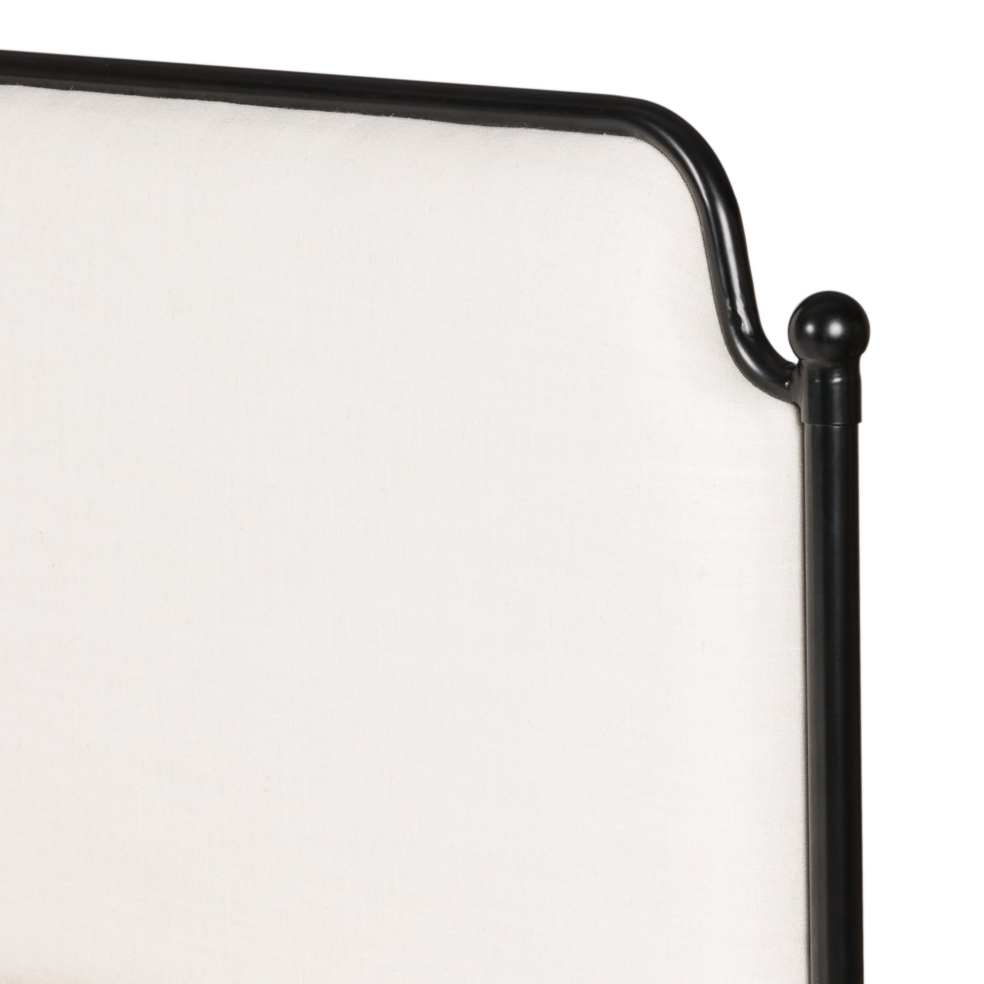 Colette Bed headboard up close