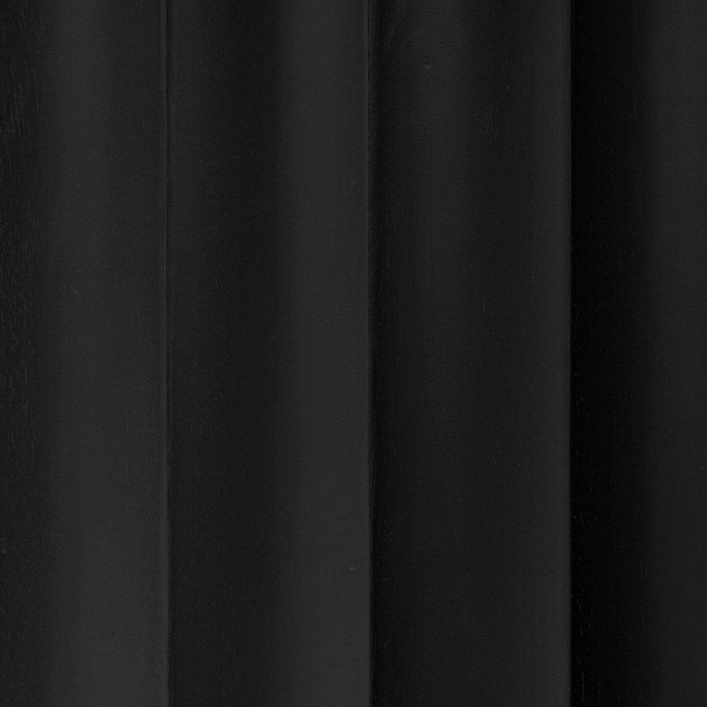 Lillian Dining Table in brushed ebony close up of base of table