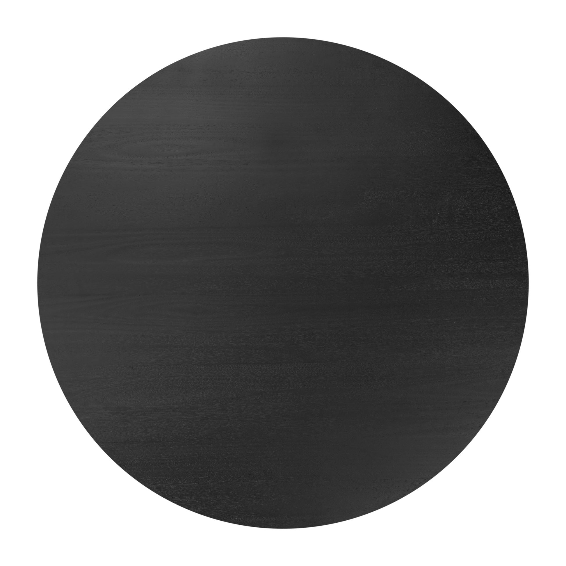 Lillian Dining Table in brushed ebony top view