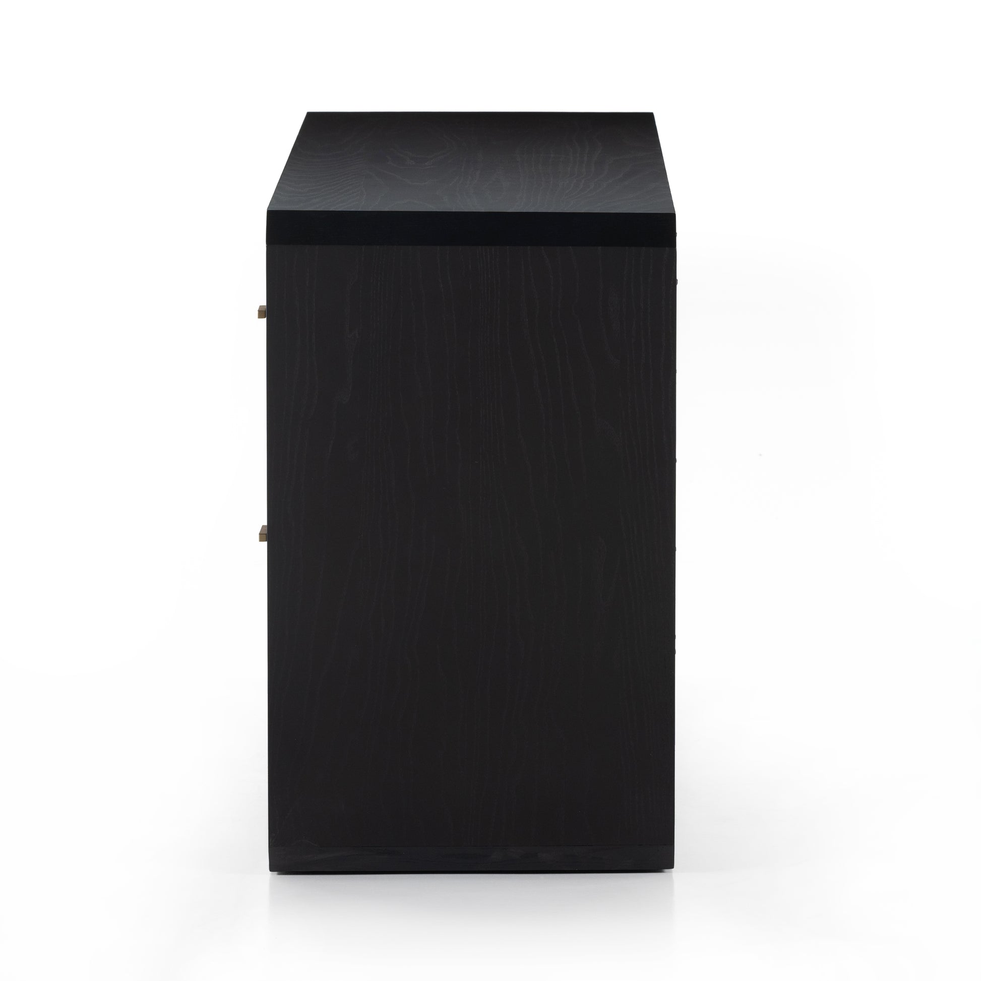 Dawn 6 Drawer Dresser in Black Ash sideview