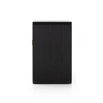 Dawn Sideboard in Black Ash sideview