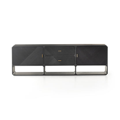 Dawn Media Console in Black ash
