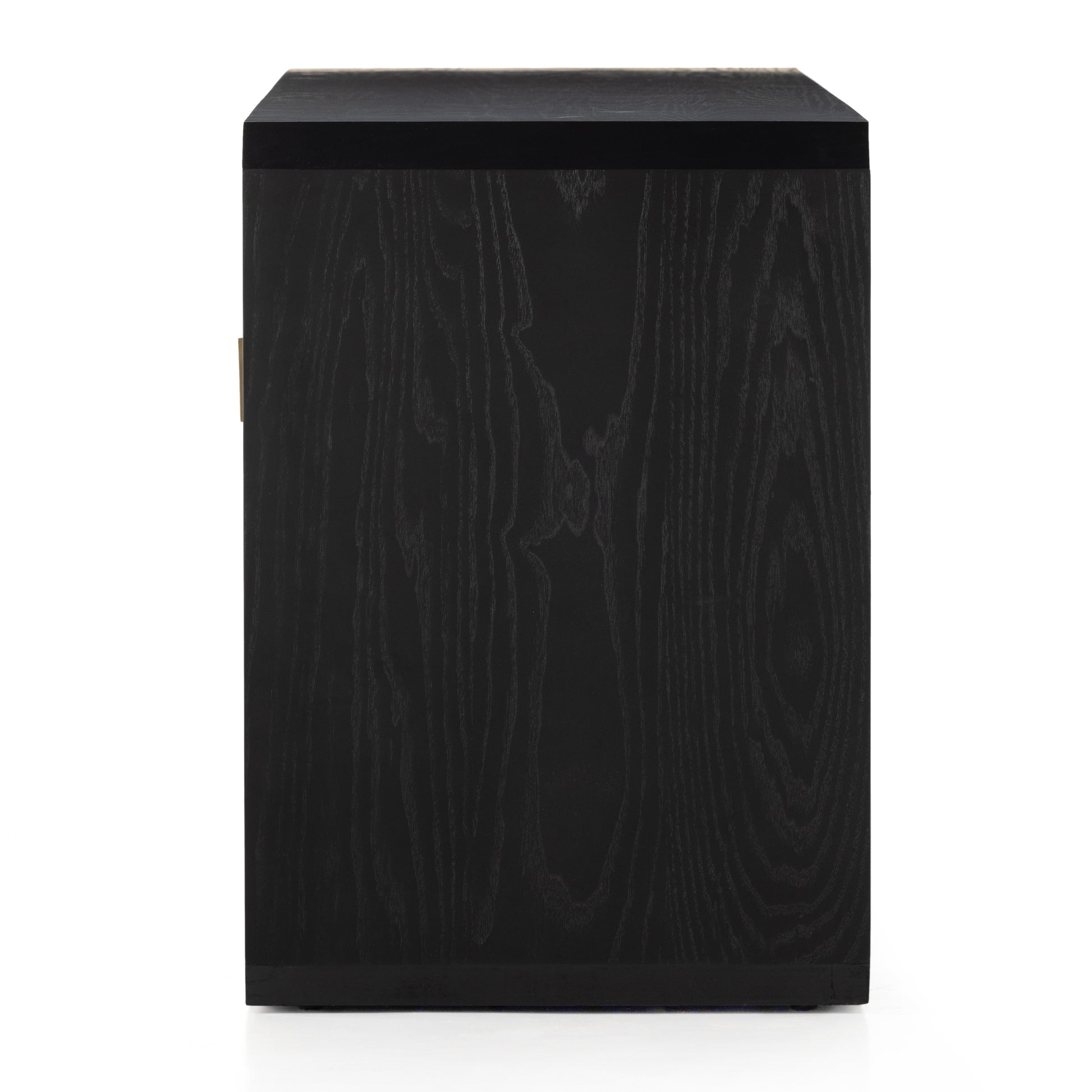 Dawn Media Console in Black ash sideview