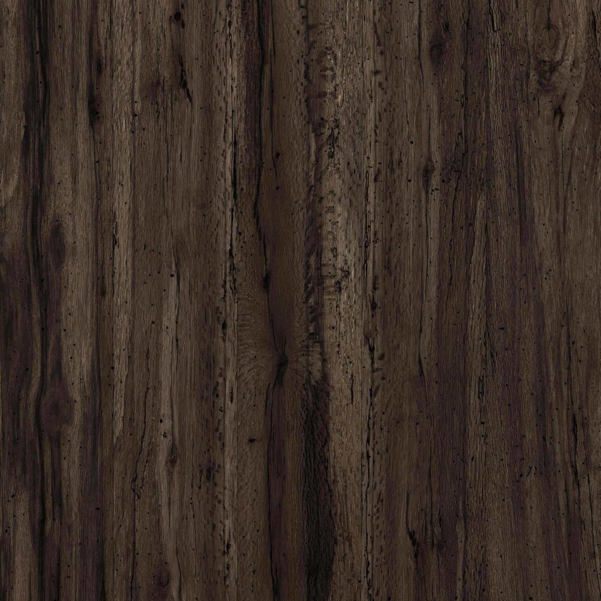 Powell Coffee Table in ebony oak close up of wood detail