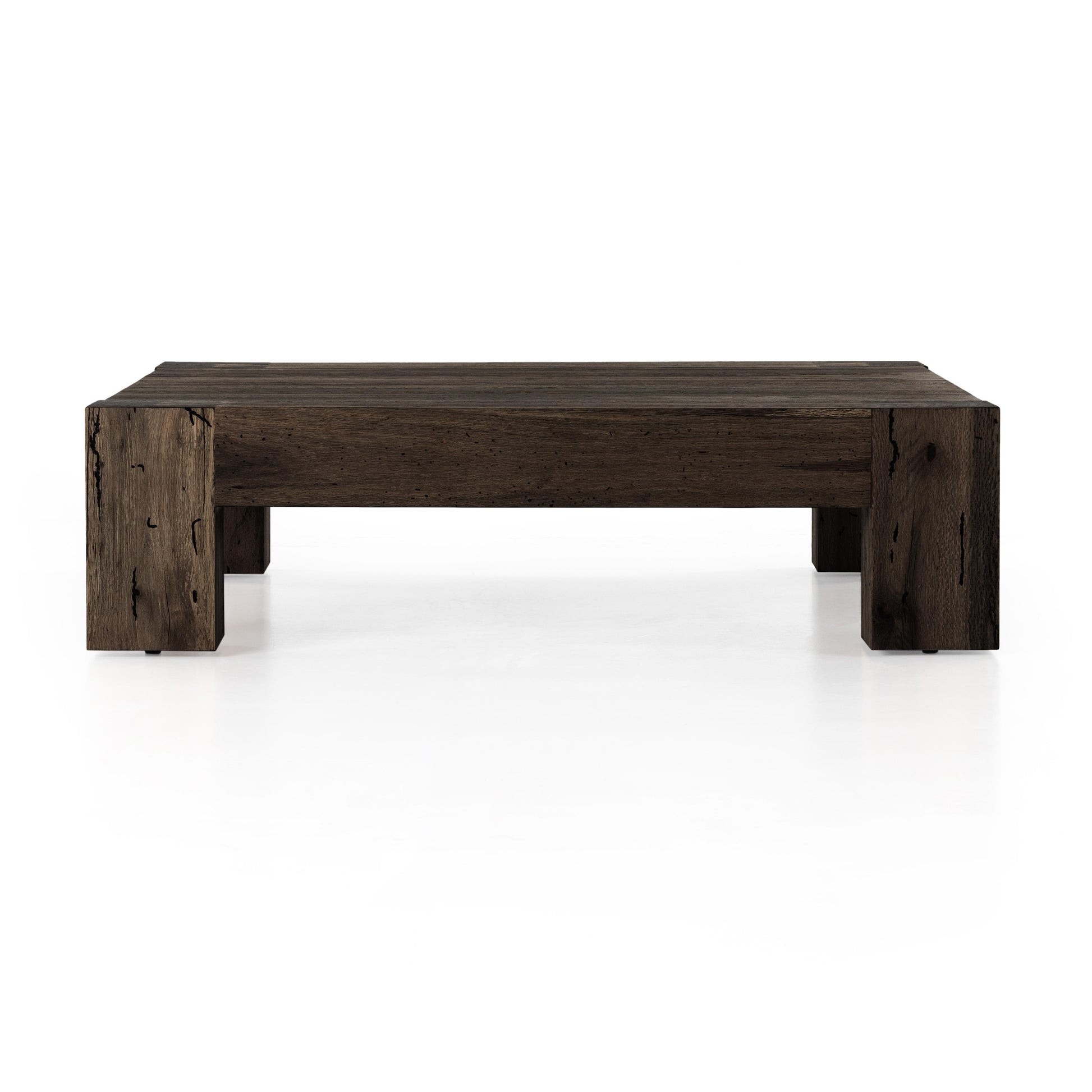 Powell Coffee Table in ebony oak front view