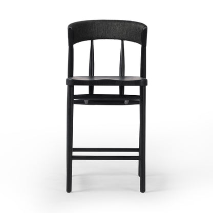 Carter Counter Stool in Black Oak
