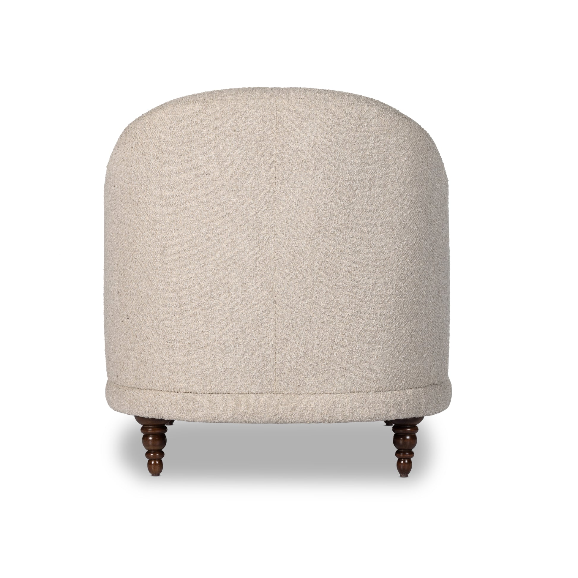 Marley Chaise in Sand Color back view