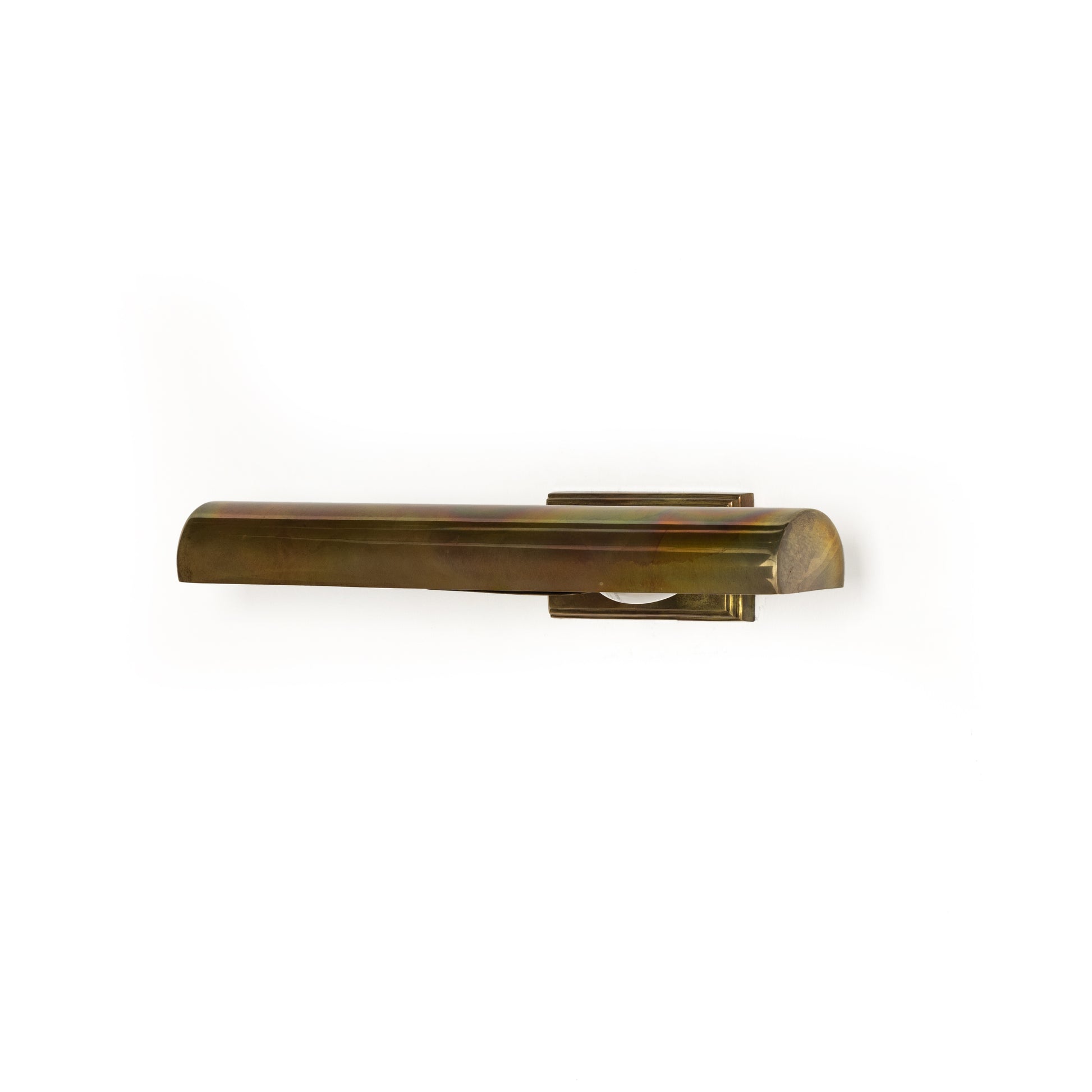 Small Burnt Brass Clementine Picture Light