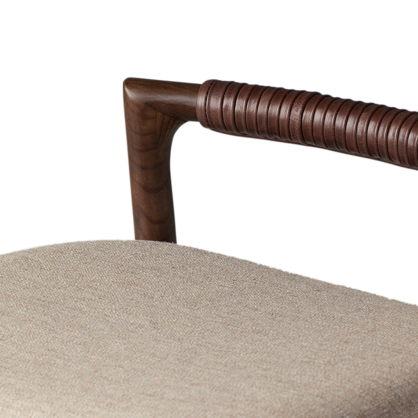 Brandon Counter Stool in Wheat back and seat