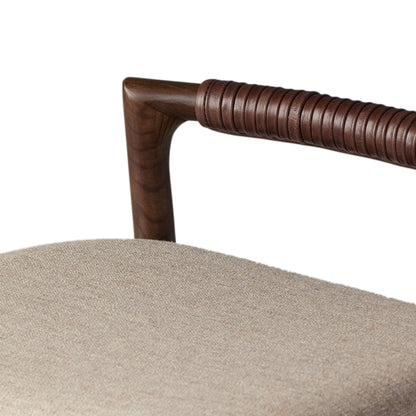 Brandon Counter Stool in Wheat back and seat